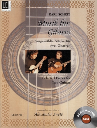 Karl Scheit - Musik fr Gitarre with CD (Guitarra)