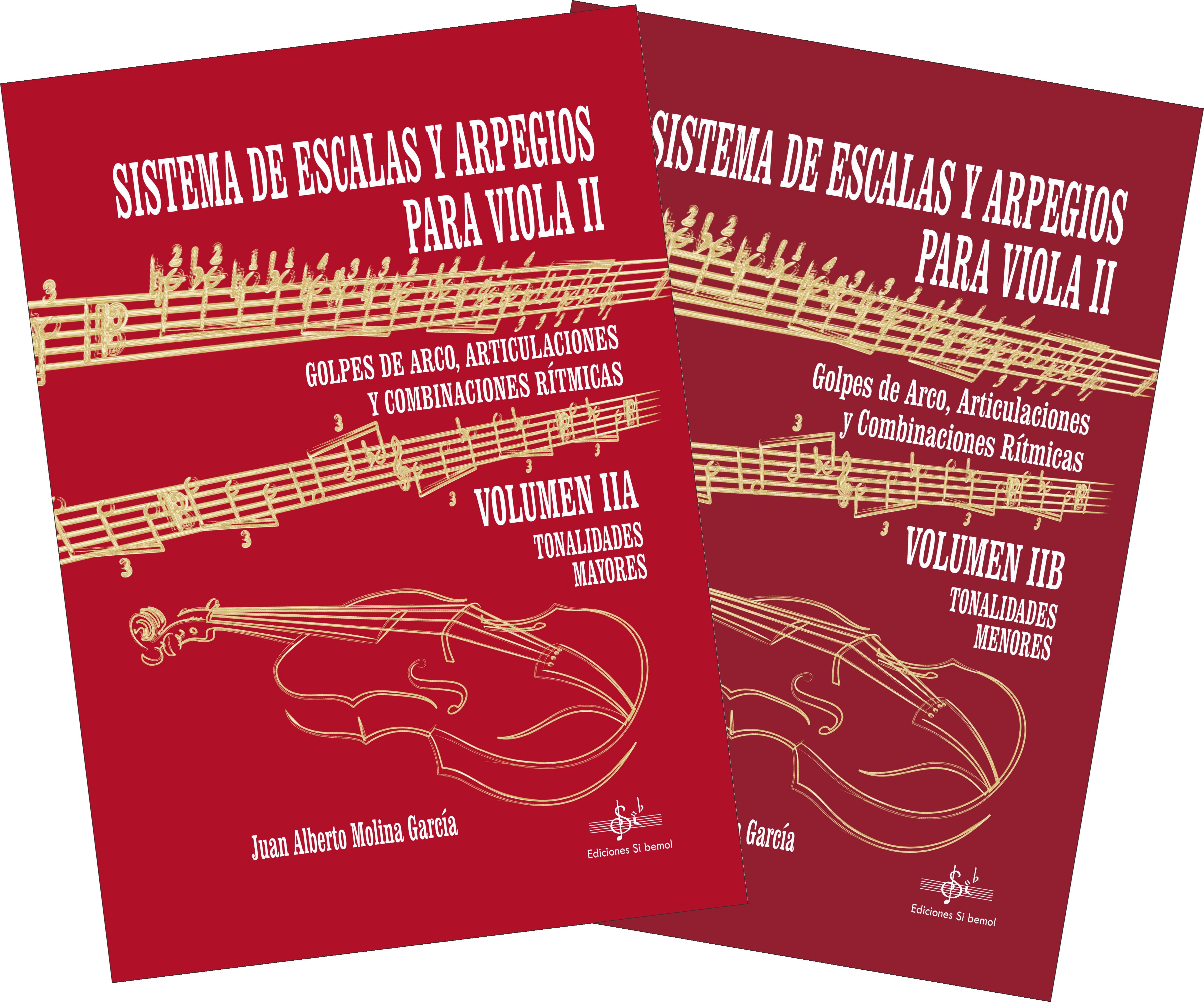 SISTEMA DE ESCALAS Y ARPEGIOS PARA VIOLA II (2 Vol.)