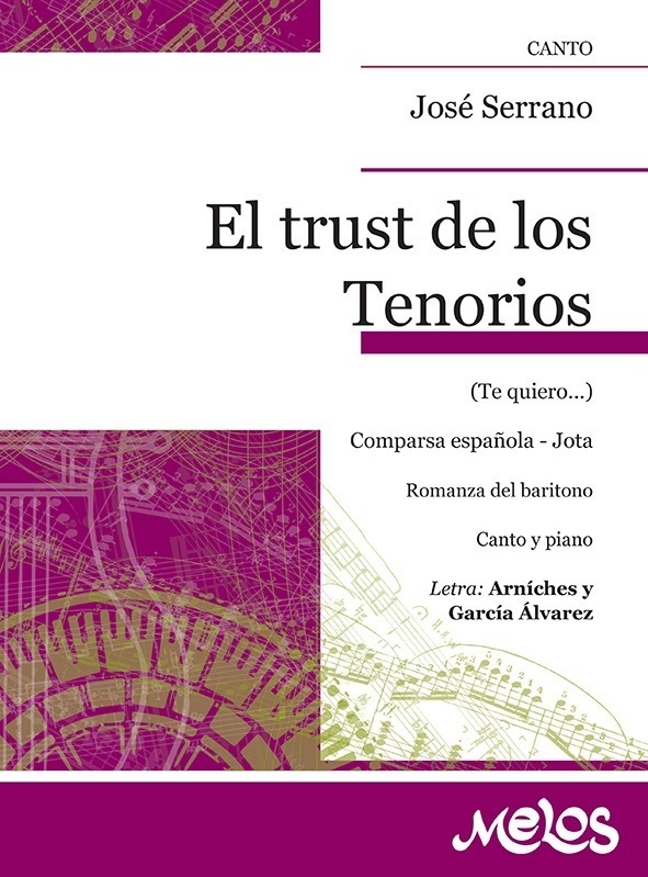 Te Quiero... (Br.) De La Zarzuela El Trust De Los - Vocal and Piano