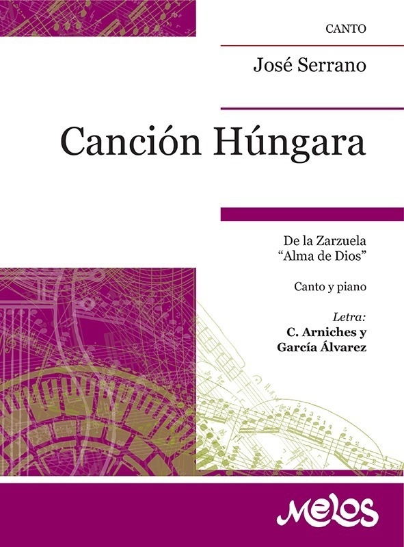 Cancion Hungara De La Zarzuela Alma De Dios - Classical