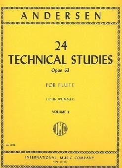 24 Technical Studies (estudios) op. 63 Vol. 1 IMC 2038
