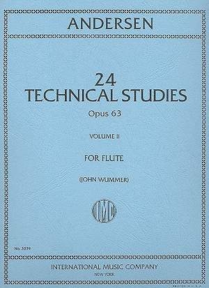 24 Technical Studies (estudios) op. 63 Vol. 2 IMC 2039